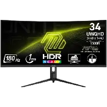 MSI MAG 342CQR E2 180HZ UWQHD 3.5K CURVED MONITOR 